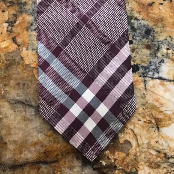 Burberry Other - Burberry Purple and Pink Tie